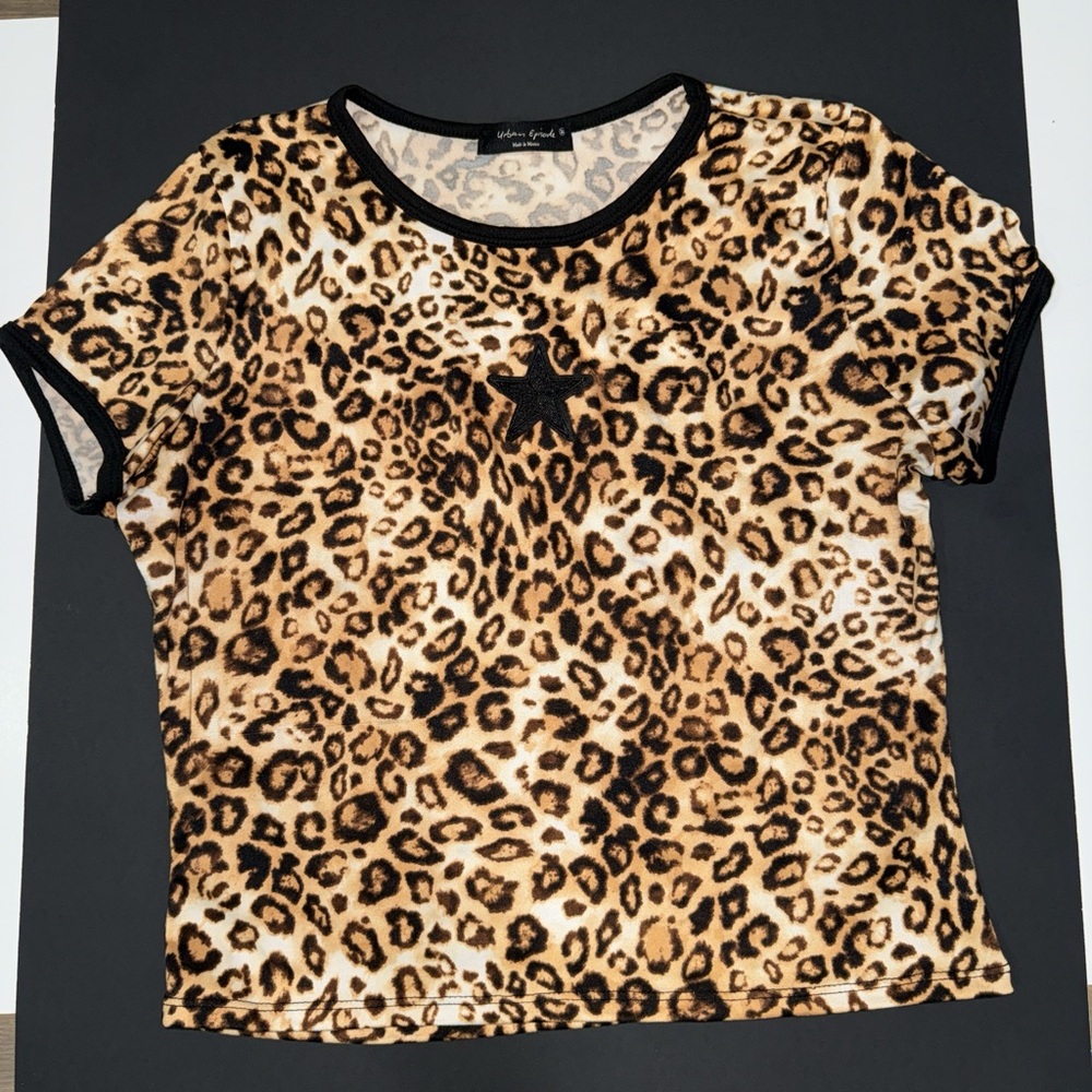 Leopard Print Women's Top